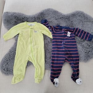Carter's Pajamas Bundles (2) 9M